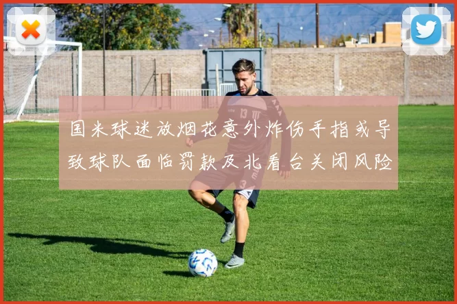 国米球迷放烟花意外炸伤手指或导致球队面临罚款及北看台关闭风险